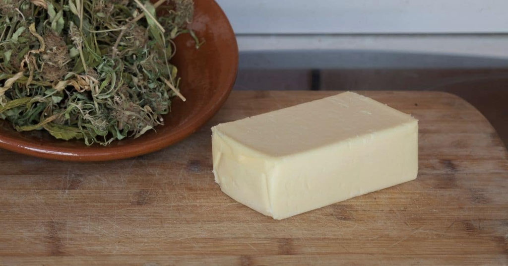 Cannabis Butter zubereiten