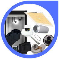 LED Grow Setup 300 Watt – Einkaufsliste (Komplettset), Aufbau Growbox, Lampe, Abluftanlage und Geruchsfilterung