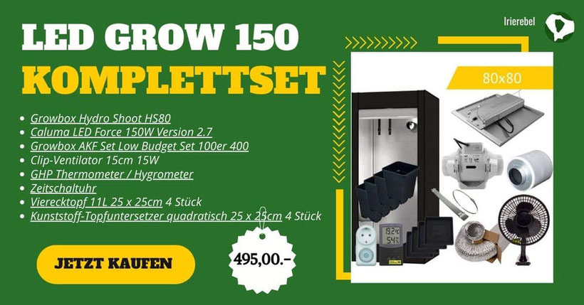 LED Grow 150 Komplettset
