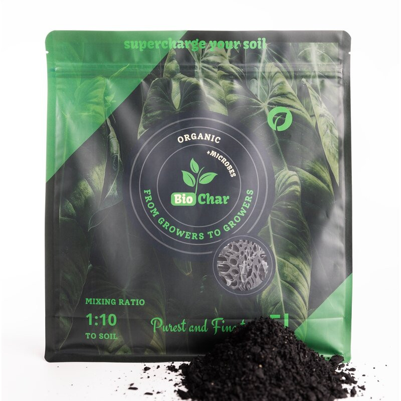 CO2 Products Biochar + Microbes Biokohle 5L